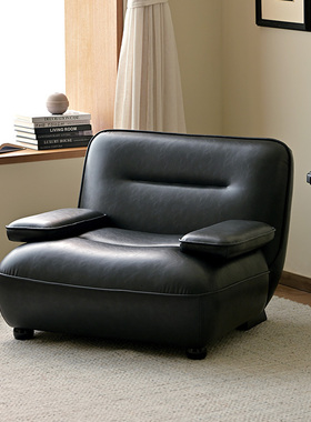 作壳ZOK|丹麦设计|客厅休闲阳台懒人沙发椅子法式单人椅现代复古