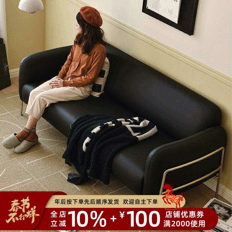 作壳ZOK|丹麦设计|北欧简约文艺生态皮沙发现代客厅轻复古防水