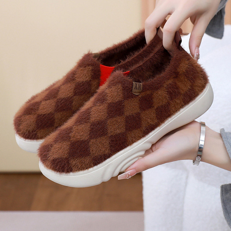 2025秋季新款老北京布鞋女圆头平底休闲鞋防滑舒适一脚蹬妈妈鞋子,女鞋,传统布鞋,淘宝优惠券,粉丝福利购,淘宝优惠卷