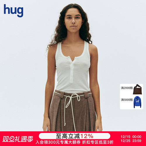 纽扣THEGARMENT纽扣无袖背心