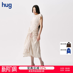 YANG GUI hug 2025秋冬新款 小立领上衣褶皱半裙 中式 SAMUEL