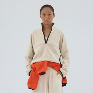 2025秋冬新款 hug 度假系列云感半拉链抓绒上衣 COMMXN