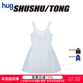 拼接花边领连衣裙 2026早春新款 SHUSHUTONG hug