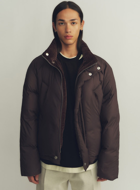 【NULLUS】hug 2025秋冬新款双口袋拉链面包服