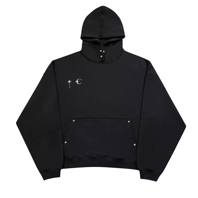 SHARK FACE 25AW TC THUG CLUB*小众潮牌百搭休闲情侣款连帽卫衣