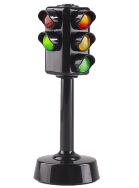 双头红绿灯玩具交通标志牌道路