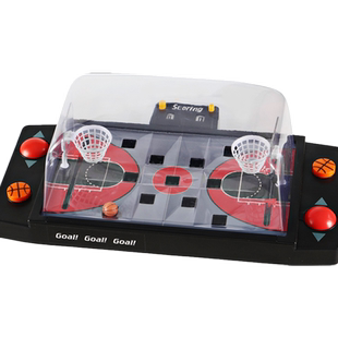 儿童益智类玩具思维训练专注力冰球弹射投篮球机亲子互动桌游对战
