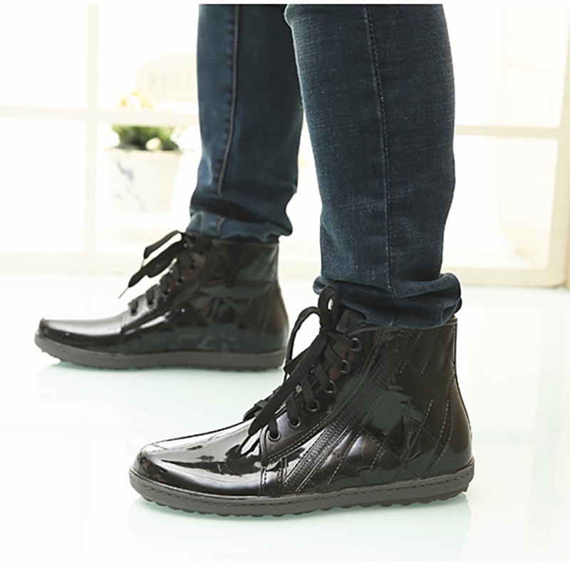 Chaussures - bottes caoutchouc homme - semelle caoutchouc - Ref 960741 Image 1