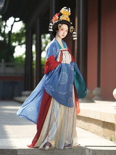 【佳期阁】【玉蕊】六周年店庆晚唐风格齐胸衫裙披衫汉服