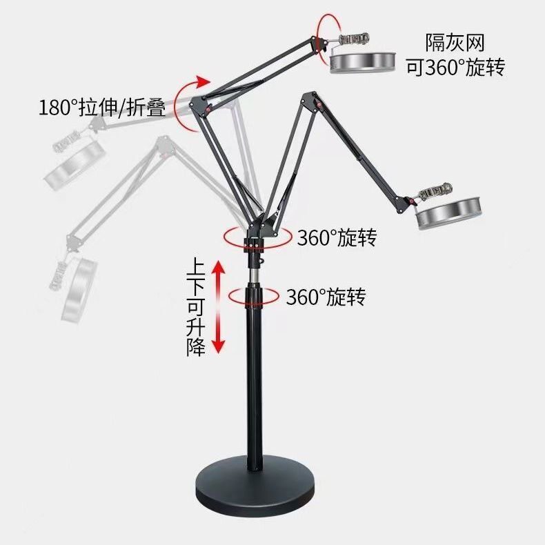 艾灸架悬灸架子立式落地家用雷火灸支架熏艾器具艾条固定架艾炙架