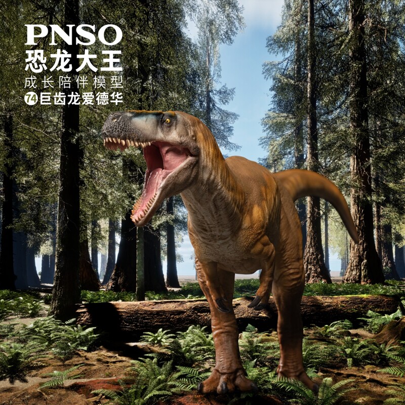 PNSO恐龙模型PVC科学复原巨齿龙图片