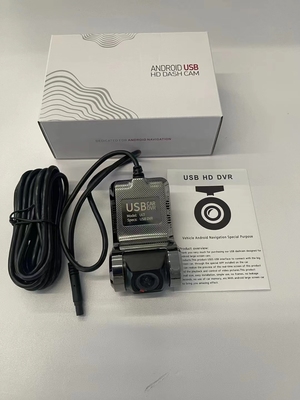 锌合金USB行车记录仪高清夜视摄像头电子狗ADAS系统安卓大屏导航