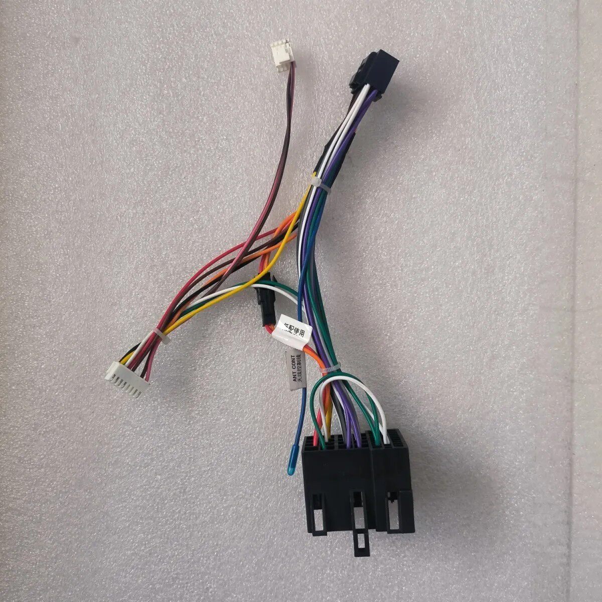 大众小头高低配兼容线安卓导航电源线带收音机天线带睿志诚协议盒