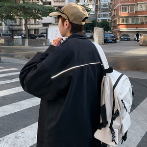 外套男休闲男士年冬季新款衣服春季男生工装夹克 J912 批80图片