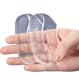 防掉跟防磨脚神器脚后跟贴男女鞋大改小高跟鞋皮鞋半码垫后跟帖薄