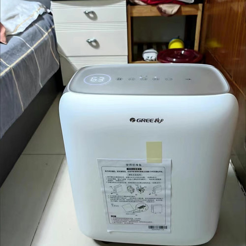 格力除湿机DH12EN家用小型卧室静音潮湿除湿器房间睡房干燥机抽湿