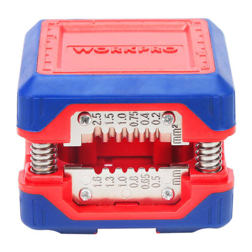 万克宝（WORKPRO）W091025N多功能剥线盒剥线器电工维修工具手动