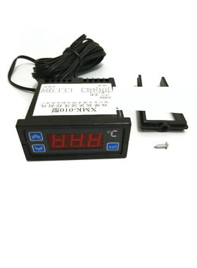 恒洺崇XMK-010型双限数显温度控制仪冷库冰箱微电脑温控器鱼缸温