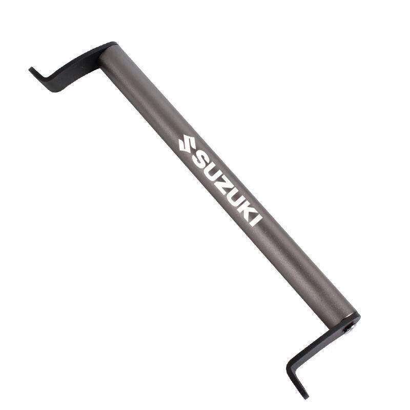 铃木uy125改装配件uu125摩托车改装平衡杆手机支架扩展横杆专用灰