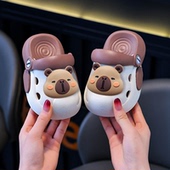 3岁半宝宝中小童防滑沙滩居家软底 拖鞋 EVA儿童洞洞鞋 男童女童夏季