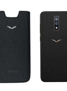 曼尔【纯手工定制】VERTU纬图手机壳轻奢真皮手工定制皮套VISION