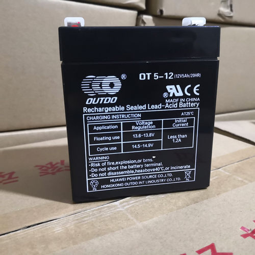 奥特多OUTDO 蓄电池OT5-12 医疗仪器12V5Ah/20HR电子设备主机电池