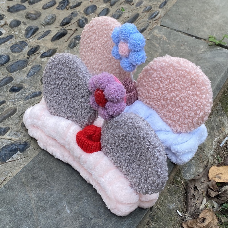 厂家直销批发冬款米奇束发带ins网红少女可爱洗脸束发头箍束发带