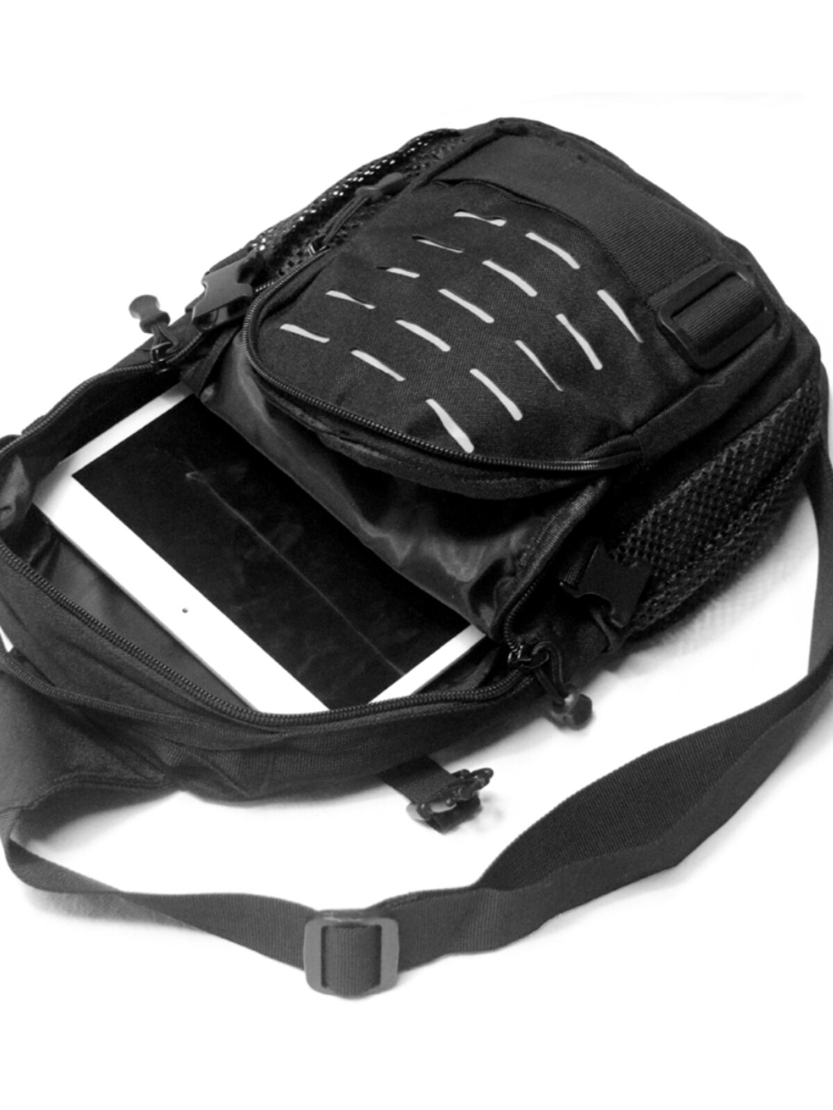 DEYI CAMP 야외 전술 원 숄더 크로스 바디 백 사이클링 스포츠 원 숄더 크로스 바디 백팩 등산 여행 숄더 백