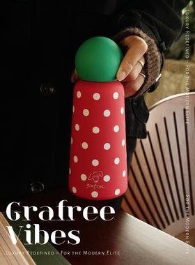 GRAFREE不锈钢保温杯女生高颜值便携随行水杯子小巧新款新年礼物