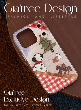 GRAFREE原创暖冬童话派对手机壳适用iphone17promax苹果16pro渐变15pro苹果软壳硅胶全包
