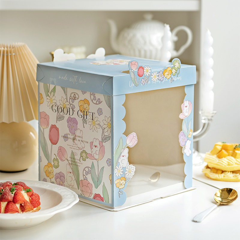 「原创」热销款生日蛋糕盒可定制