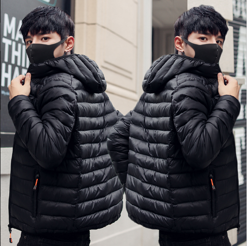 棉衣男士外套2022新款轻薄羽绒棉服短款修身学生帅气潮牌连帽棉袄|ruв категории Мужская одежда, хлопок - от Buy2taobao.com для оказания профессиональной услуги покупки агента Taobao