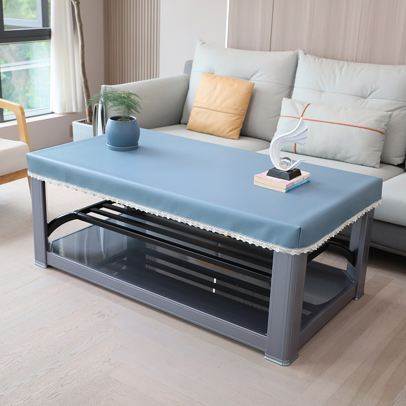 范三娘现代简约皮革防水桌面罩