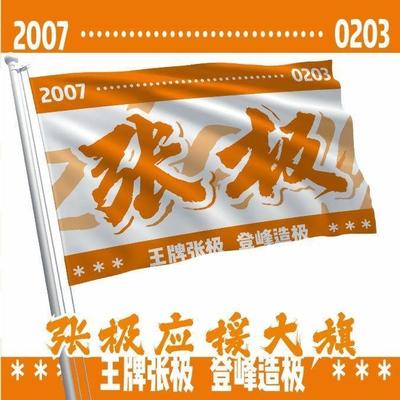 张极应援大旗三代TF家族子