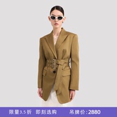 西装 外套 echo日本进口面料秋冬高级羊毛收腰长袖 断码 lost