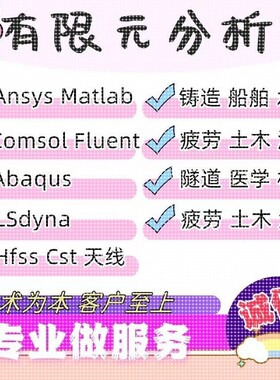 代做HFSS/Ansys/Maxwell/COMSOL/CST/FDTD超表面/滤波器/天线设计