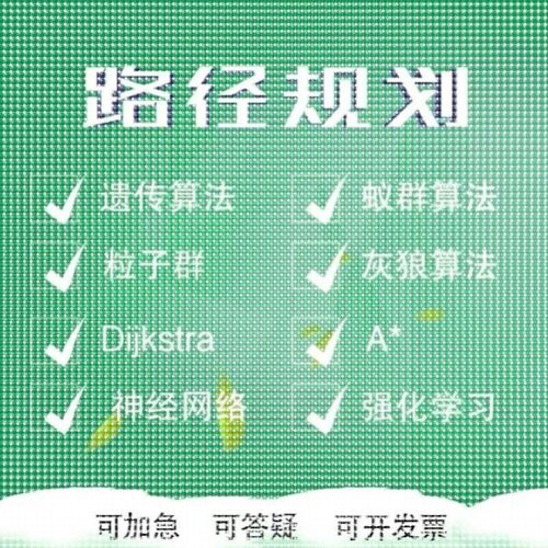 matlab代遗传算法路径规划Python粒子群蚁群算法代做选址路径优化