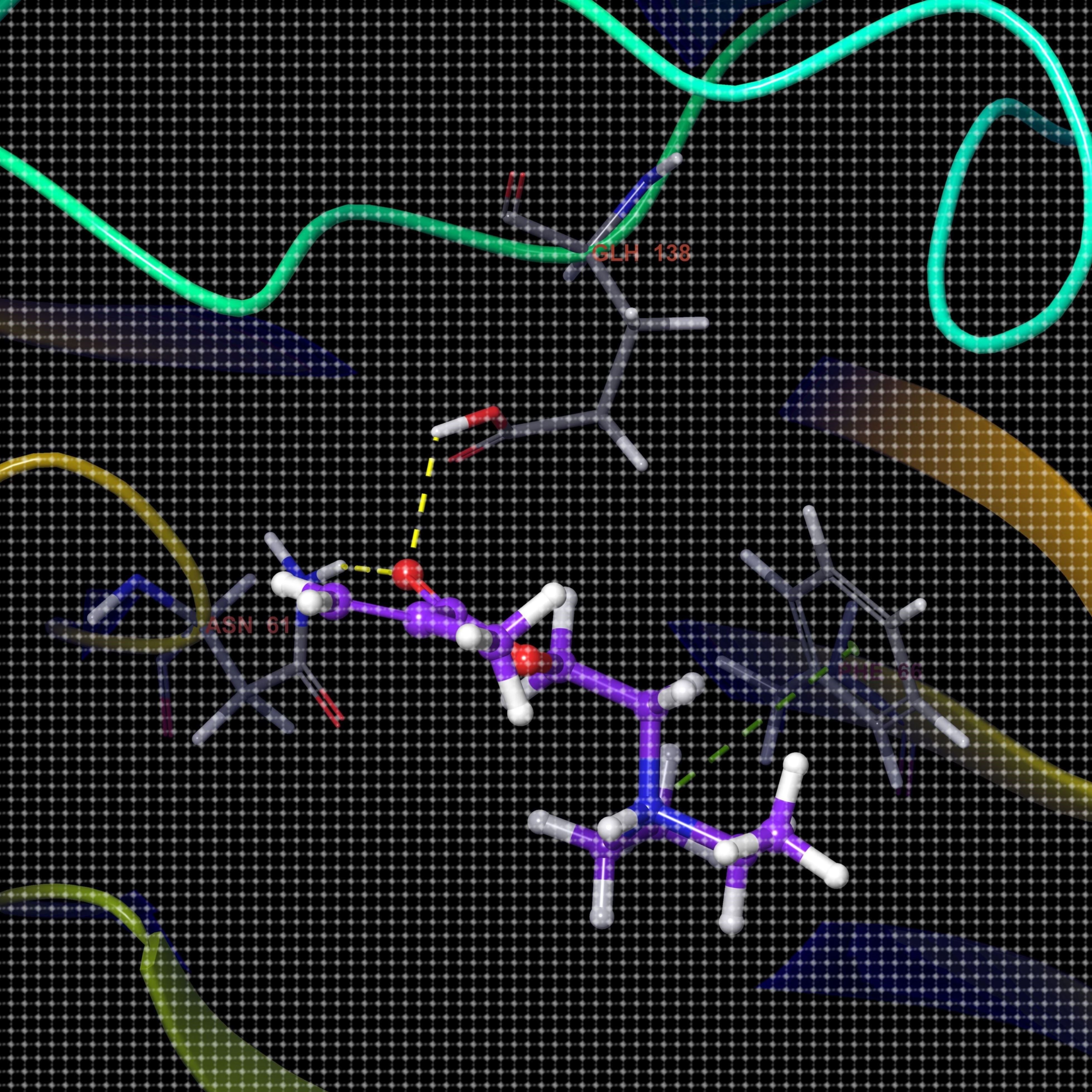 清北博士团队虚拟筛选/分子对接/蛋白互作/网络药理学/多肽对接图片