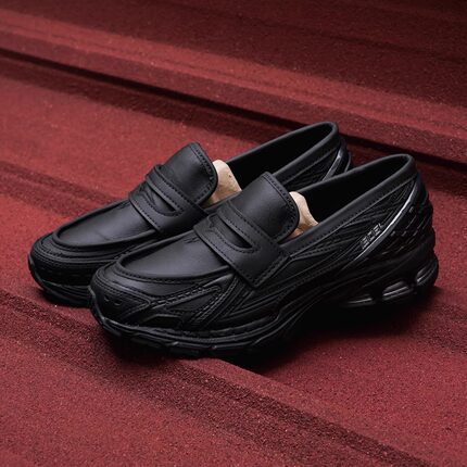 New Balance Triple Black黑色皮革复古休闲低帮乐福鞋U1906LBN