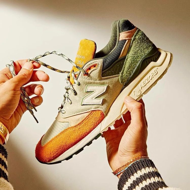Ronnie Fieg x New Balance 998联名款透气耐磨复古跑步鞋U998KT1