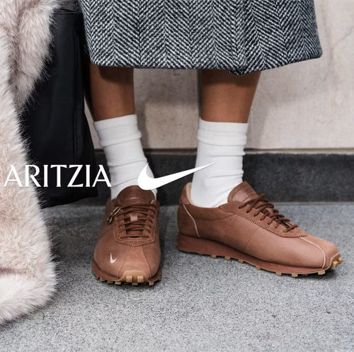 Nike耐克Aritzia棕色运动休闲鞋