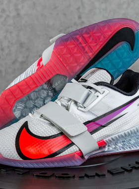 耐克 Nike Romaleos 4 SE白红深蹲硬拉举重训练鞋男女CN9662-100