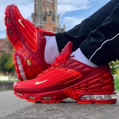 Nike耐克AirMax钢铁侠红跑步鞋