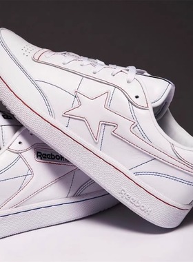 BAPE X Reebok Club C 85 锐步联名猿人男女款低帮休闲板鞋Q47367