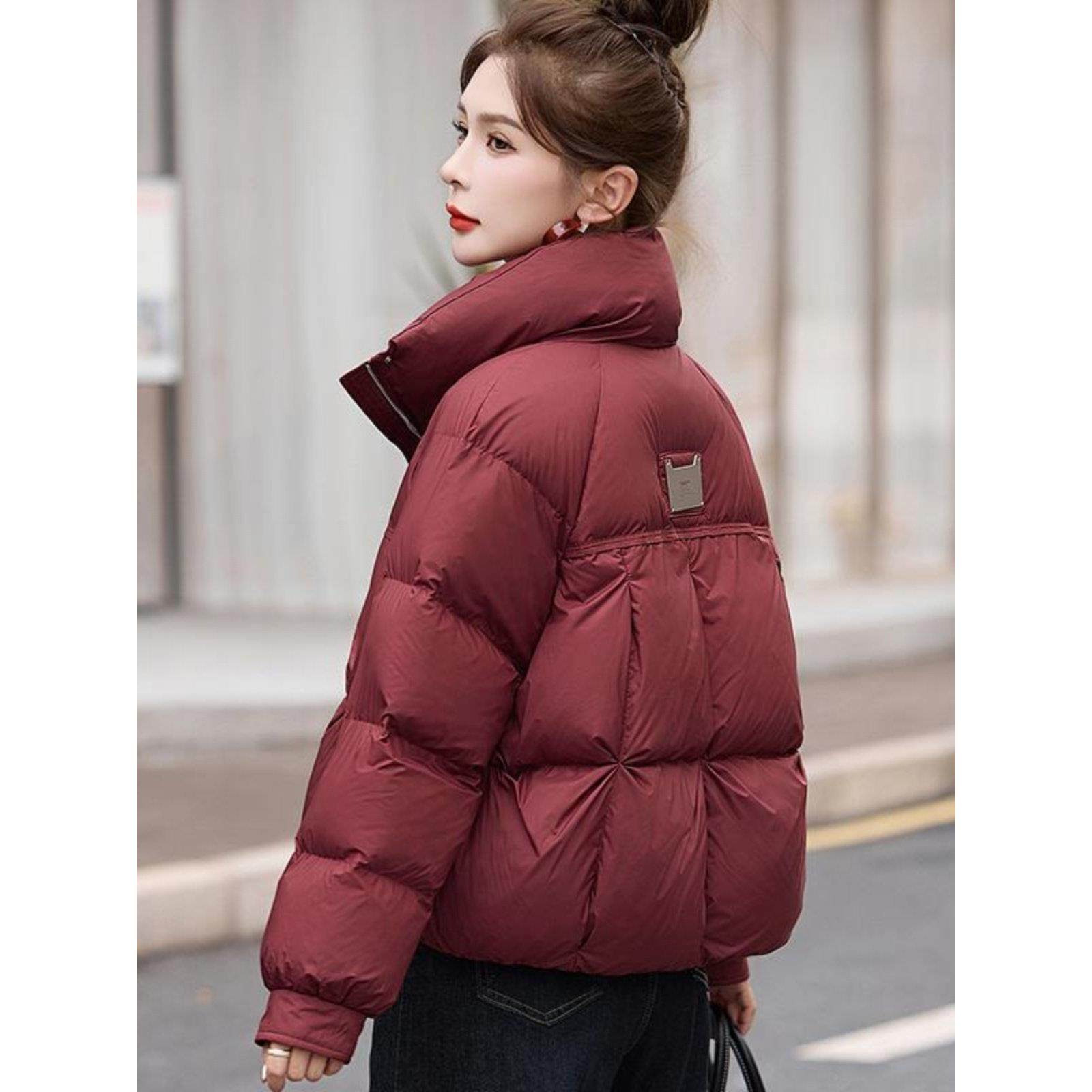 短款羽绒服女2025冬季新款加厚五十岁妈妈超好看洋气冬装保暖外套,女装/女士精品,羽绒服,淘宝优惠券,粉丝福利购,淘宝优惠卷