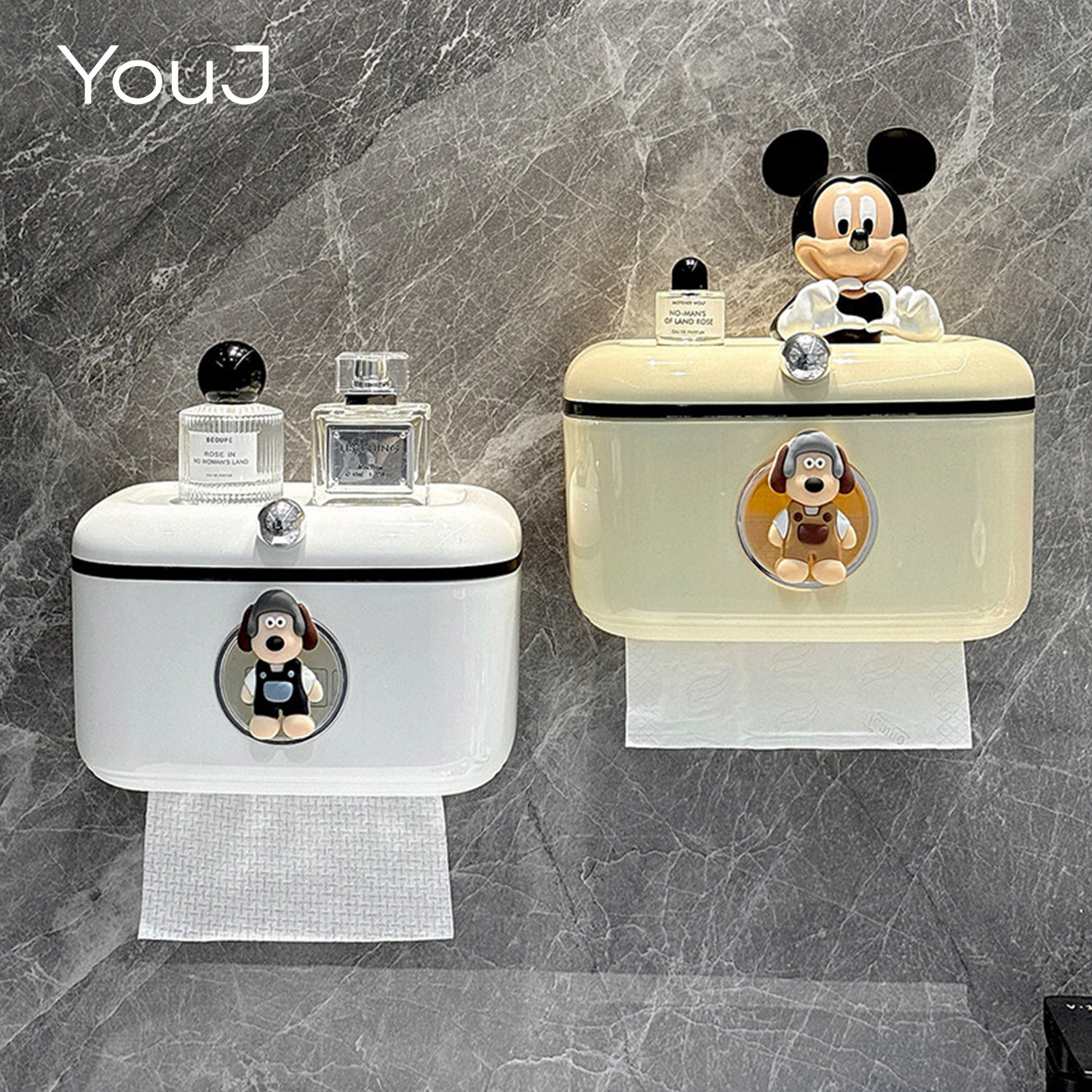 壁挂式卫生间纸巾架洗脸巾收纳盒厕所防水免打孔创意抽纸盒置物架,收纳整理,纸巾架,淘宝优惠券,粉丝福利购,淘宝优惠卷