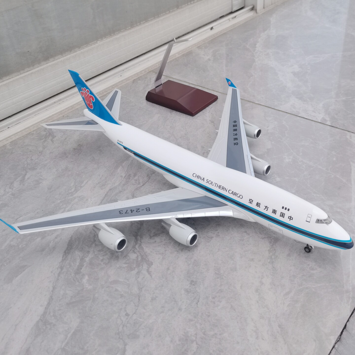 南方航空747货机飞机模型
