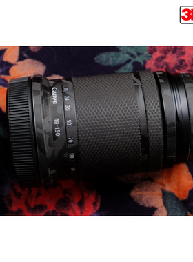 适用于佳能RFS18150ISSTM镜头微单美保护碳纤3M贴纸矩阵本膜贴