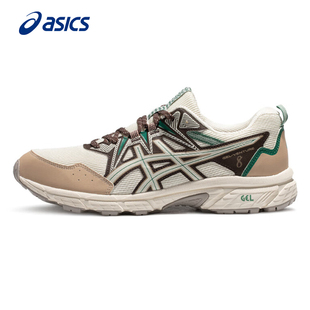 Asics亚瑟士越野跑鞋男VENTURE 8春季登山鞋耐磨复古减震徒步鞋男