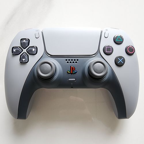 PS5手柄升级改装霍尔摇杆TMR摇杆PS5原装游戏机手柄 30周年纪念版